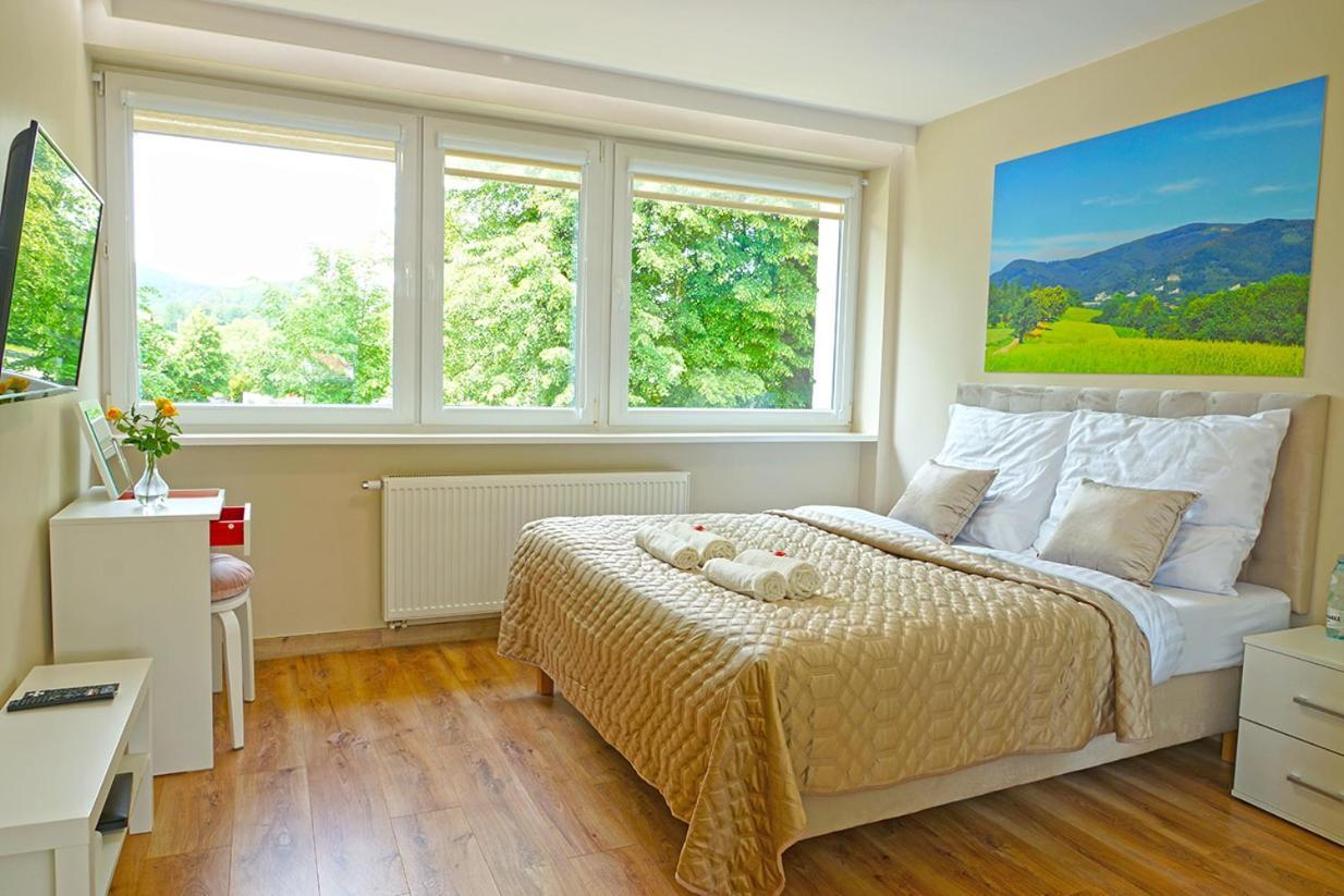 Apartmán Nad Stawem Ustroň Exteriér fotografie