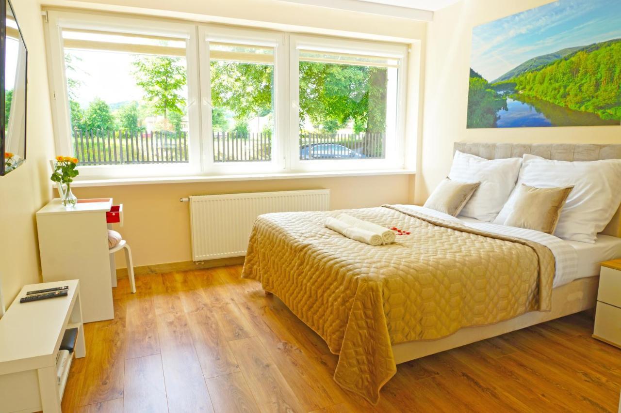 Apartmán Nad Stawem Ustroň Exteriér fotografie