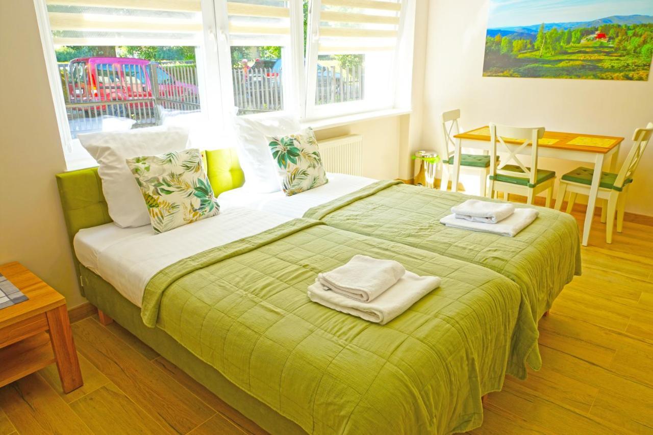 Apartmán Nad Stawem Ustroň Exteriér fotografie